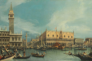 Венеция в XVIII веке, худ. Каналетто