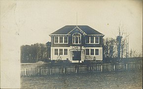 Glenwood Landing School in 1907