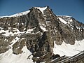 Gran Paradiso'nun güney yamacı.