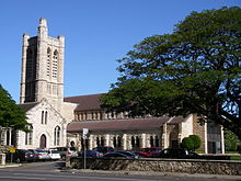 Собор Святого Андрея в Гонолулу со стороны Евы. Jpg