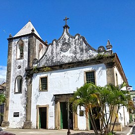 Foto tirada em 27/11/2017. A Igreja Matriz de São Jorge e o Museu de Arte Sacra estão passando por uma restauração.