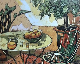 Le Jardin d'Hiver (1993). (60 × 73 cm)