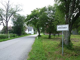 Silnice II/165 v Křišťanově