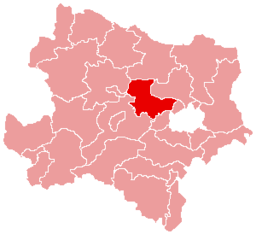 Bezirk Tulln location map