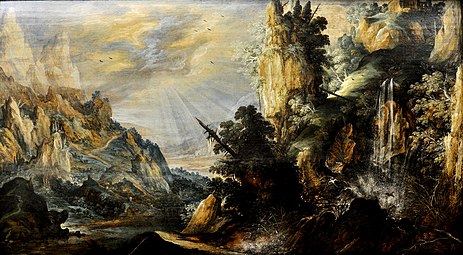 Montagne et cascade, 1600 Metropolitan museum