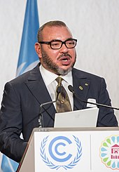 The King of Morocco, Mohammed VI. King Mohammed VI (cropped).jpg