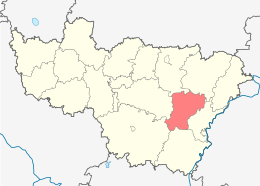 Selivanovskij rajon – Mappa