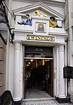 Twinings butik på gatan Strand i London.