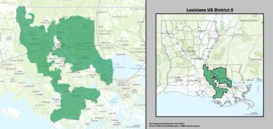 Луизиана, округ Конгресса США 6 (с 2013 г.) .tif