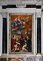 Virgin and Christ in Glory with St Liborius, Dominic, Lucy and others by Ludovico Gimignani (Rospigliosi chapel)
