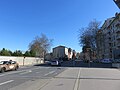 La route de Vienne à l'entrée nord du Grand Trou.