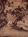 马麟《静听松风图》，1246年绘