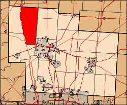 Location of Radnor Township in Delaware County