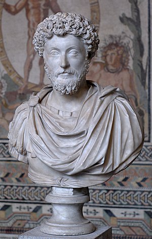 Bust of Marcus Aurelius (reign 161–180 CE).