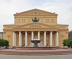 Le théâtre Bolchoï en 2012.