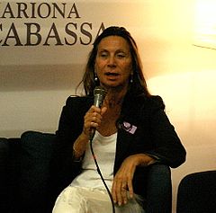 Núria Amat på Bokmässan i Göteborg 2014.