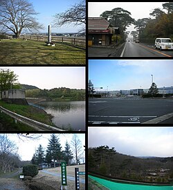 Site of Ōhira Castle - National Route 4 Ushino Dam - Toyota factory Furusato Art Museum - Manyo Create Park