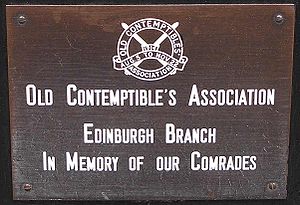300px Old Contemptibles Association Plaque
