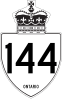 Highway 144 shield