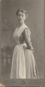 Photograph of Bronislava Nijinska, graduation picture, 1908.jpg