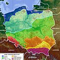 Miniatura Krainy geograficzne w Polsce