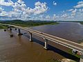 Pont du poète Manoel de Barros, à Corumbá, Mato Grosso do Sul.