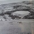 Il Ponte Sfondato in una fotografia dei primi anni del Novecento