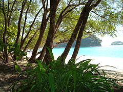 Segunda playa de Quepos.