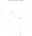 Random points in 3D for forming a 3D Voronoi partition