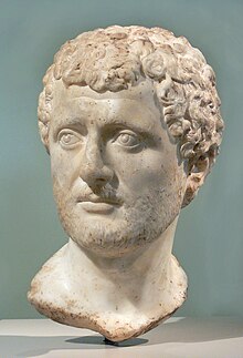 Ancient Roman portrait of a man's head Roman portrait head of a man DMA 1999-115.jpg