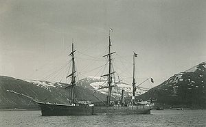 "אנטארקטיק" בנמל טרומסה, 1898