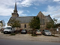 La nouvelle église : façade sud.