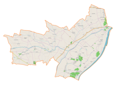Mapa lokalizacyjna gminy Samborzec