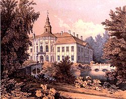 Jamnowski hród wokoło 1860