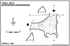 Plan jaskini