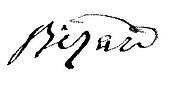 signature de Maurice Bizard