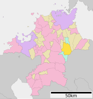 添田町位置図