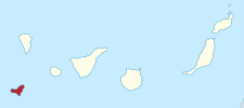 Испания карта расположения Канарских островов El Hierro.svg