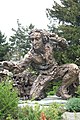 Linnaeus sculpture in the Chicago Botanic Garden[8]