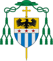 Stemma del vescovo Girolamo Manieri