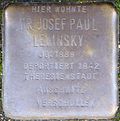 Stolperstein für Dr. Josef Paul Lewinsky (Rubensstraße 33)