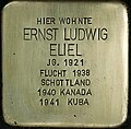 Stolperstein für Ernst Ludwig Eliel (Voigtelstraße 22)