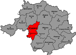 Location in the Kursk Governorate