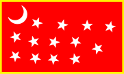 The regiment's battle flag