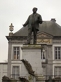 Standbeeld van Gallait in Doornik
