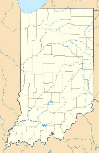 Usa Map Indiana