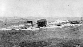 Foto: USS Monitor in mare