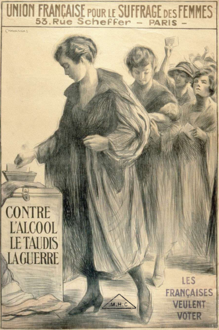 Affiche de 1909 de l'UFSF.
