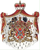 Wappen des Fürstlichen Hauses Oettingen-Wallerstein