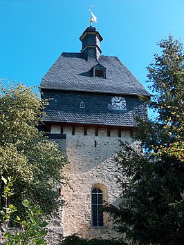 Kerktoren van de weerkerk